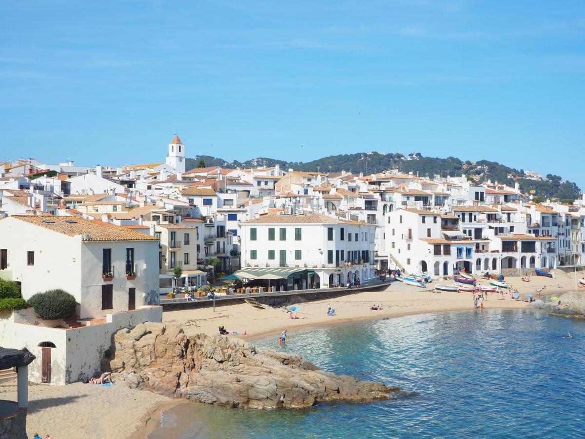 Apartament Gran Amb Vistes Al Mar, Piscina I Parquing Calella De Palafrugell Bagian luar foto