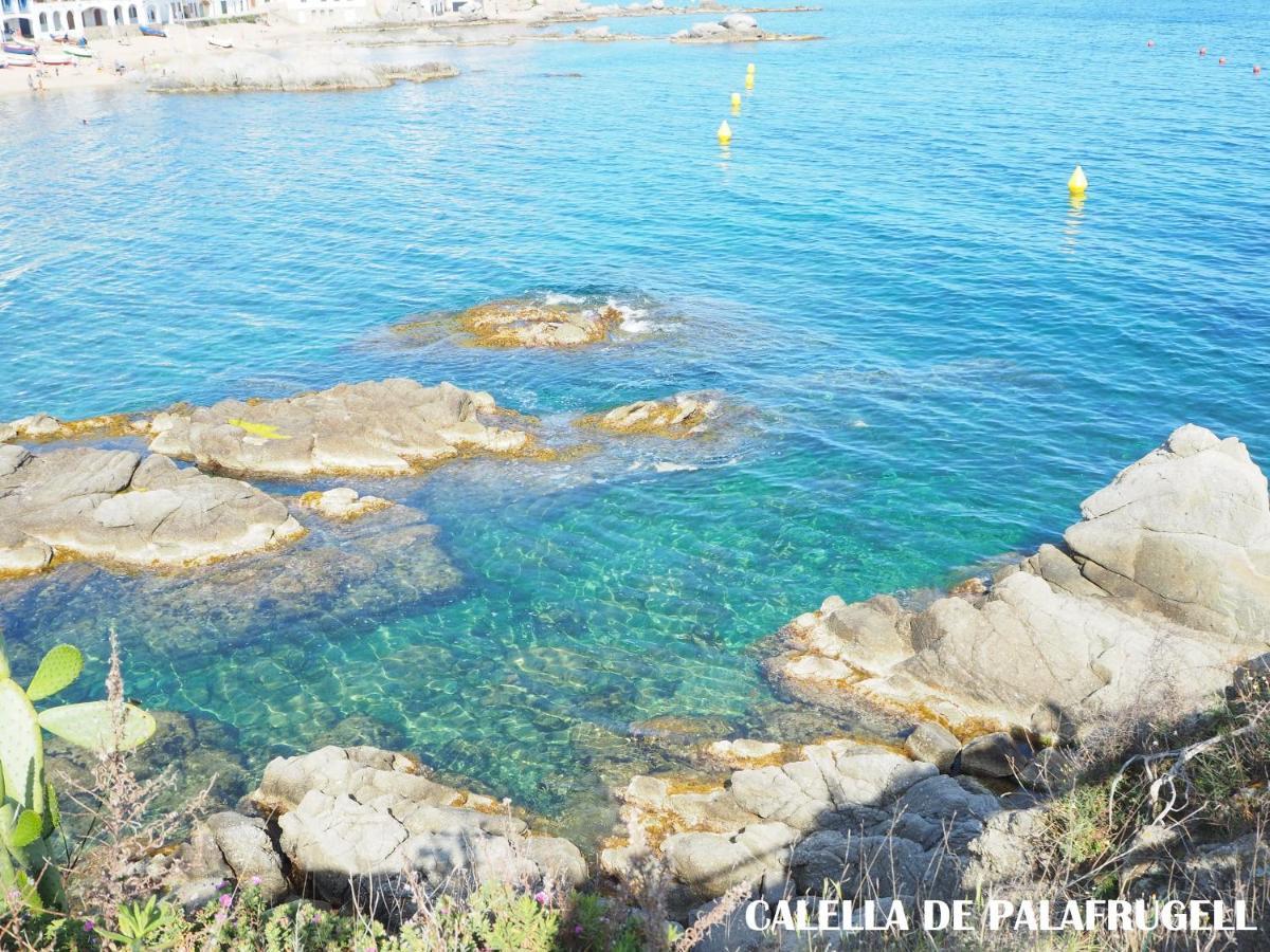Apartament Gran Amb Vistes Al Mar, Piscina I Parquing Calella De Palafrugell Bagian luar foto