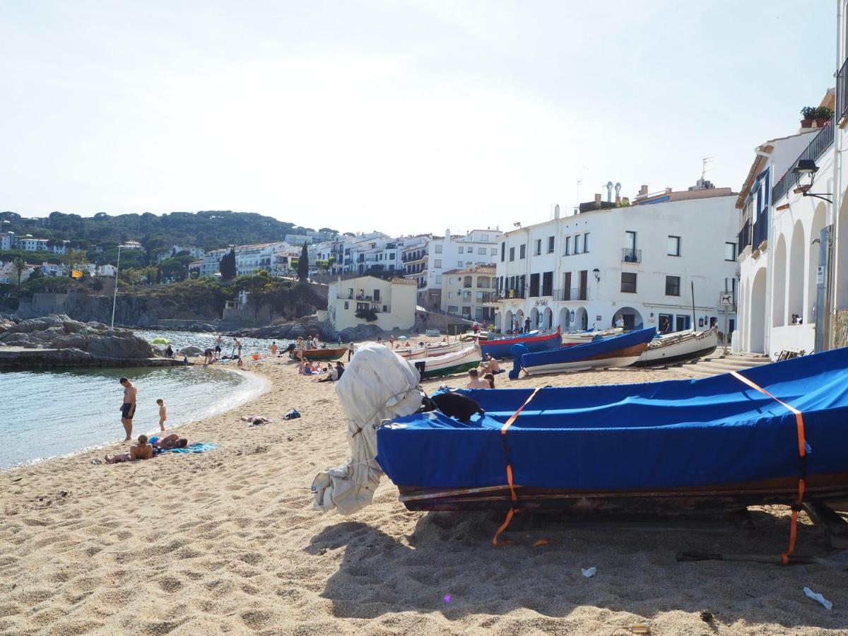 Apartament Gran Amb Vistes Al Mar, Piscina I Parquing Calella De Palafrugell Bagian luar foto